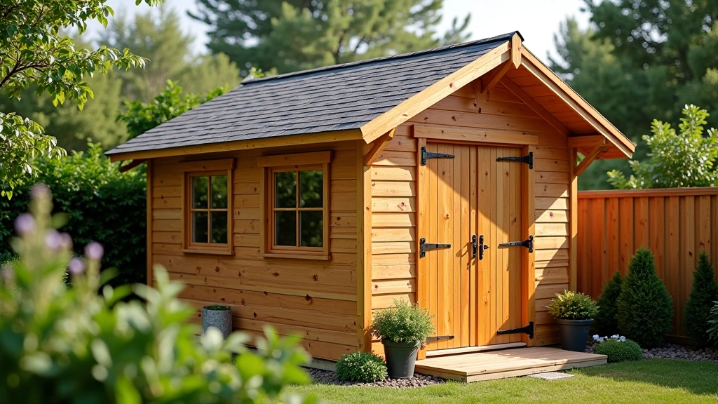 Garden shed roof installation with weatherproofing, proper shingle application, and maintenance checklist